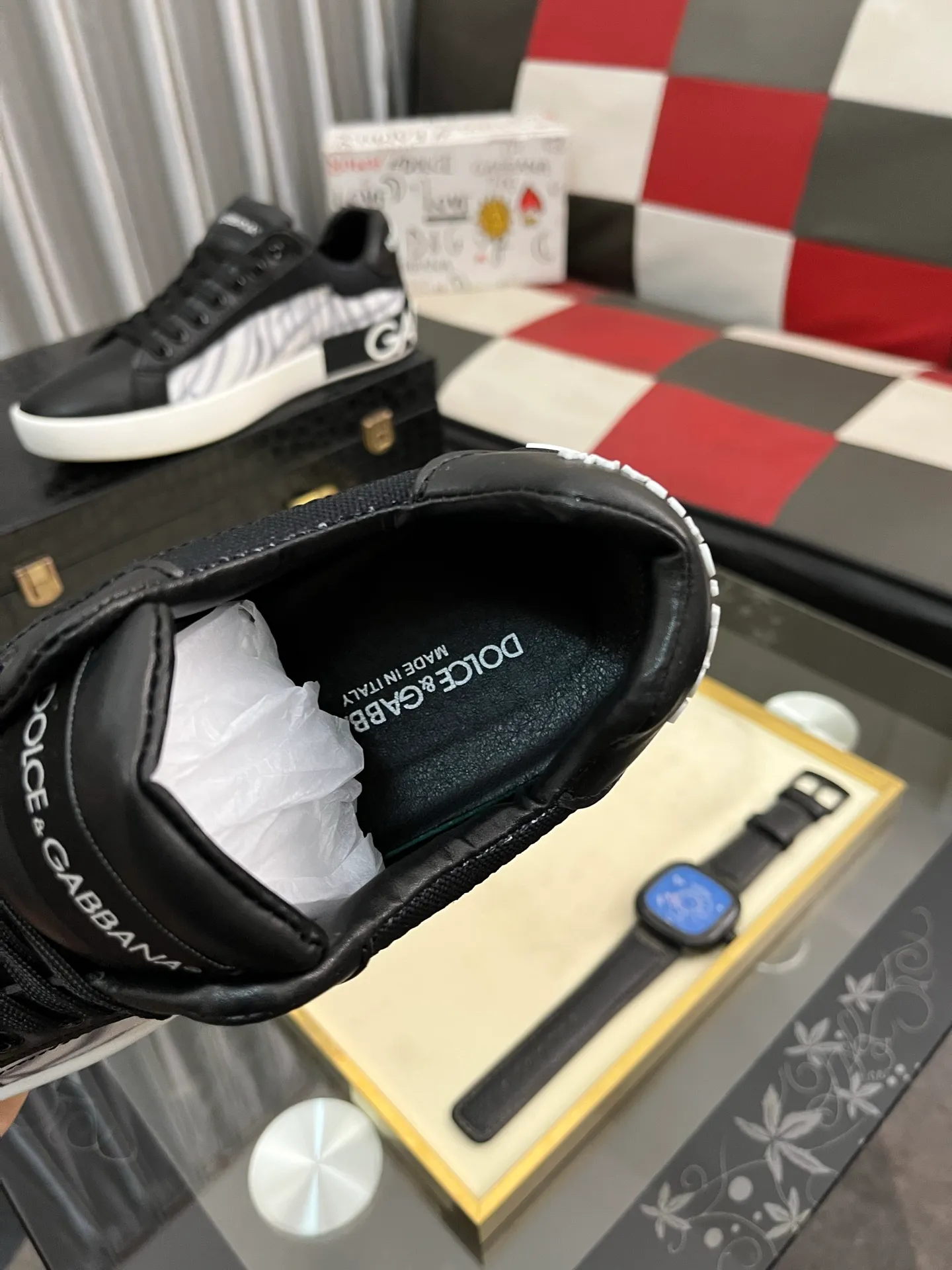 Men's men's shoes 💰420⌚️⌚️【DG～】couple casual shoes, on sale simultaneously in 2025z cabinet 🔶Size: 35-44#️⃣ 1 color 🔜The upper is made of multi-material splicing ➕Mesh lining, comfortable and breathable, sole: original comfortable and wear-resistant outsole, ⚠️Photographed in real life🎬The real thing is better📢📢📢